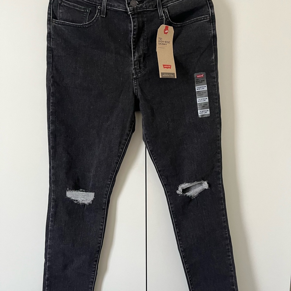 Levi’s 721 High-Rise Skinny Jeans – NWT | Size 14 (W32 L30)
